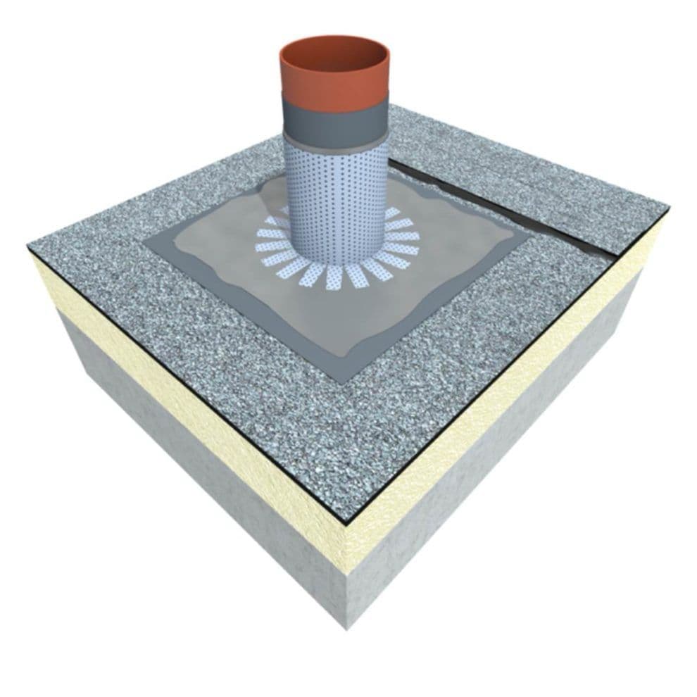 Innovativer Flachdachaufbau – Integrierte Dämmung und Entwässerung